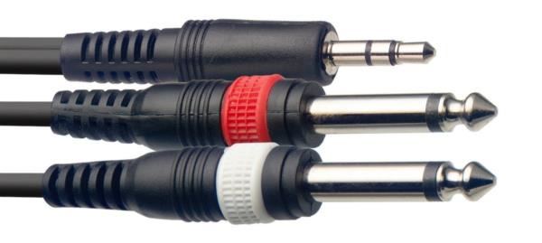 Stagg SYC2/MPS2P E - kabel przejściowy 2m